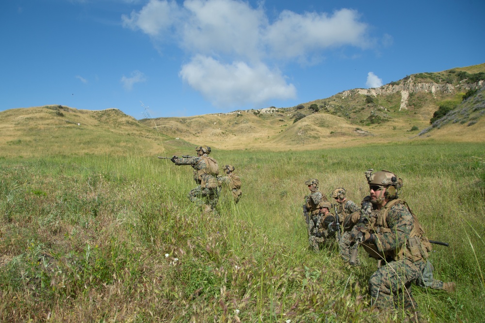 1st Battalion, 1st Marines participate in EOTG Breaching Course