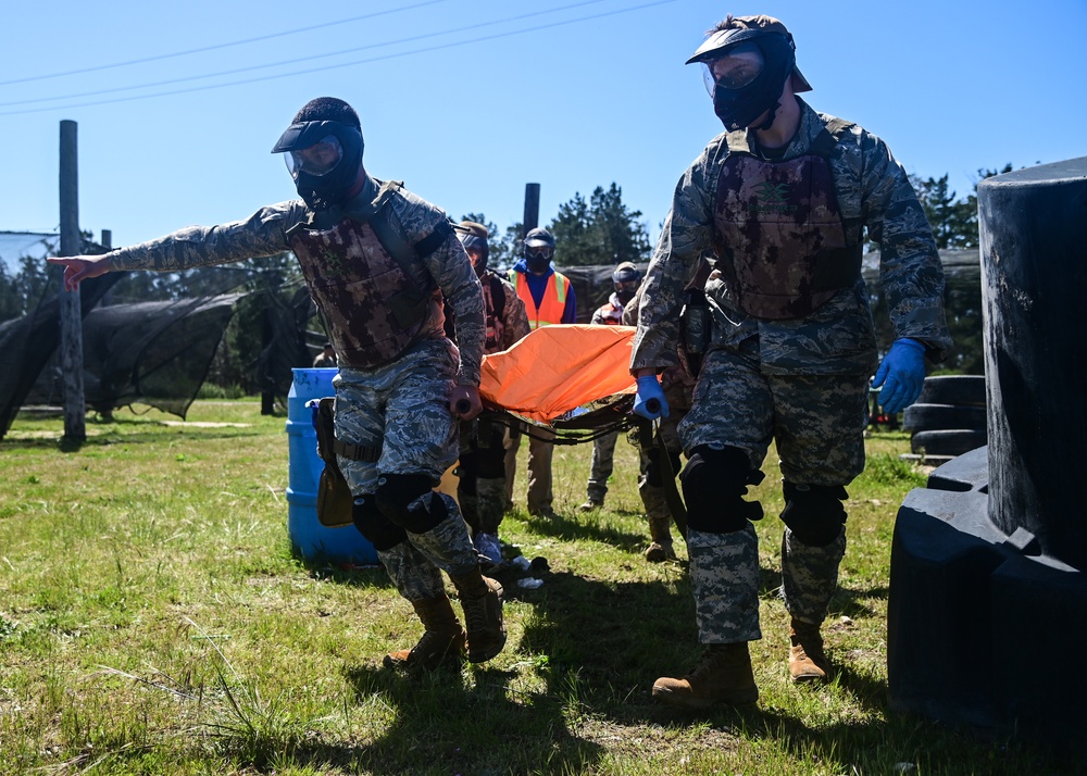 30th Medical Group Conducts Inaugural Tier 2 Combat Casualty Course