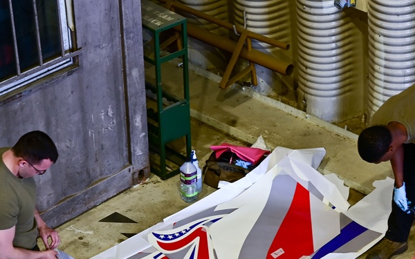 USAF, ROKAF sync with 70th Anniversary tail art