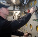 USS Ronald Reagan (CVN 76) Sailors test ship’s jet blast deflectors