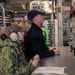 USS Ronald Reagan (CVN 76) Sailors test ship’s jet blast deflectors