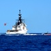 U.S. Coast Guard Cutter Stratton (WMSL 752) conducts multiple-asset training during Western Pacific patrol