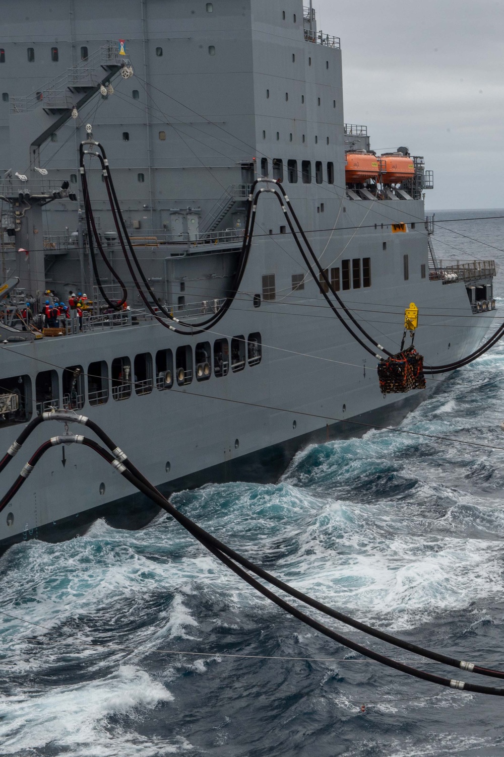 USS Theodore Roosevelt (CVN 71) Replenishment at Sea