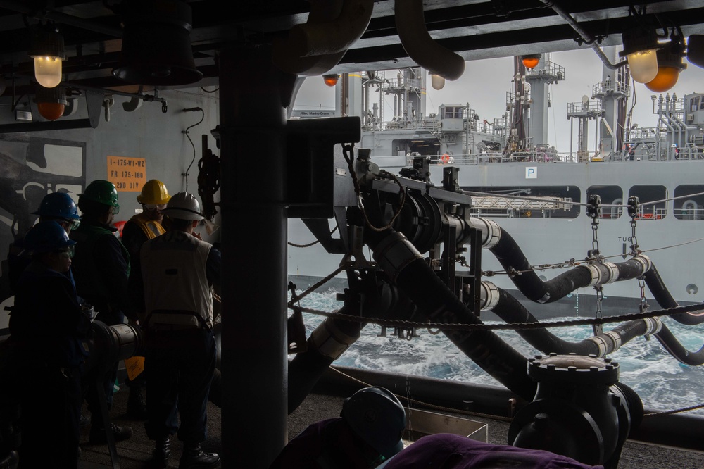 USS Theodore Roosevelt (CVN 71) Replenishment at Sea