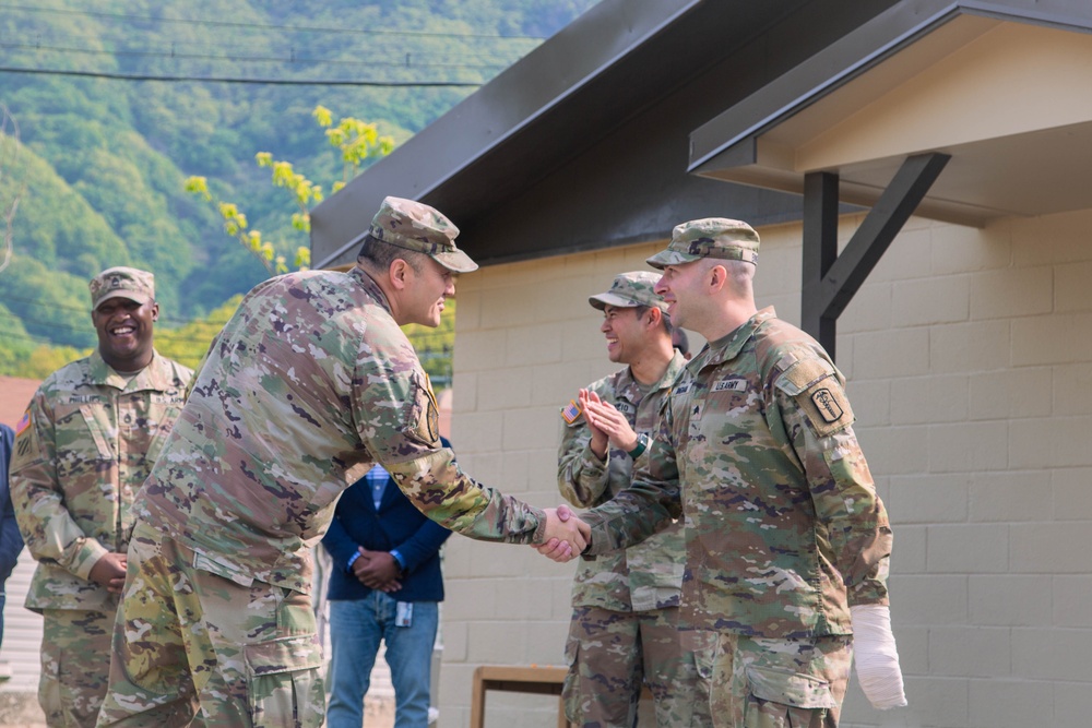 Camp Casey new Vet Clinic ribbon-cutting ceremony