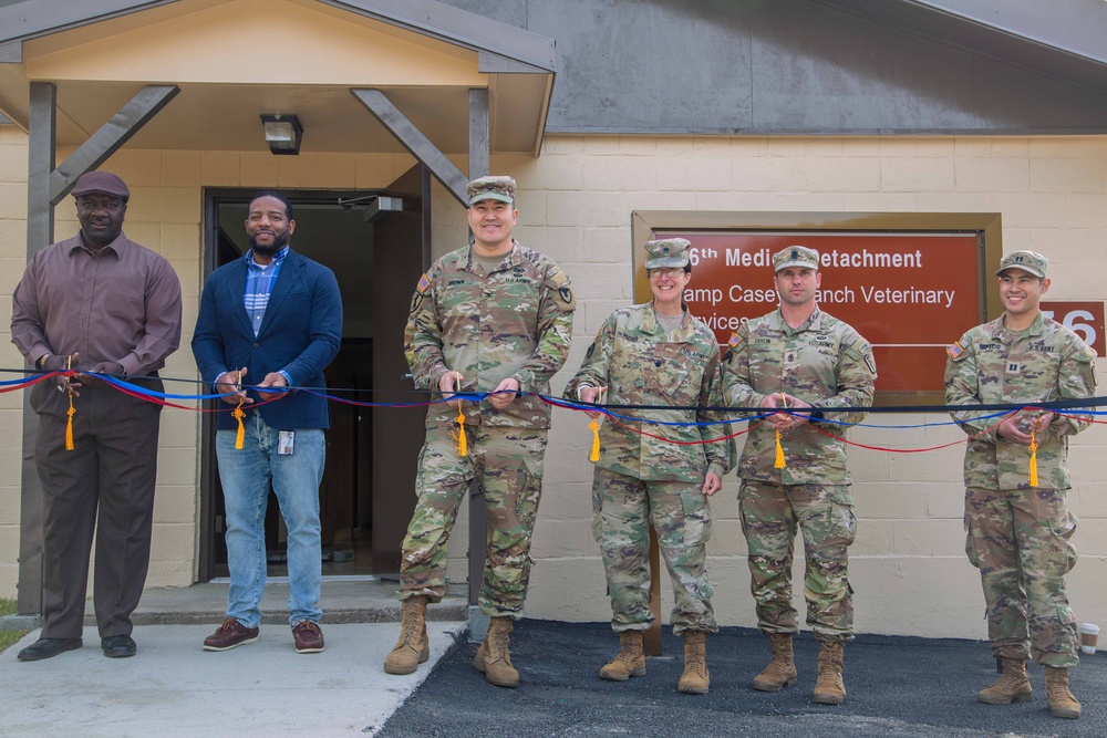 Camp Casey new Vet Clinic ribbon-cutting ceremony