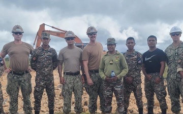 NMCB-5 Conducts Construction Project Timor Leste During Deployment 2023