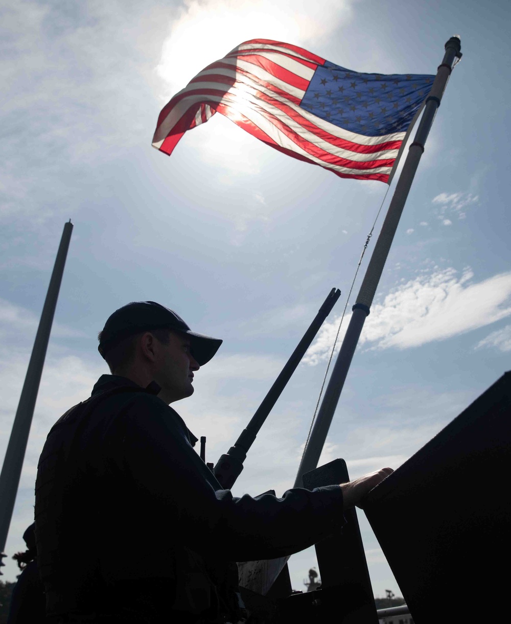 USS Antietam Friends and Family Cruise