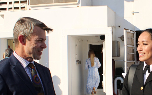 USNS HEEZEN HOSTS MONACO IHO RECEPTION