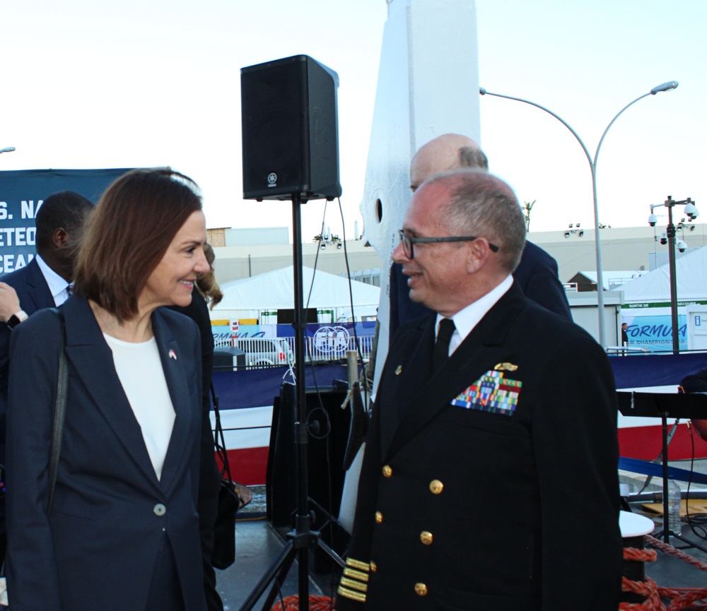 USNS HEEZEN HOSTS MONACO IHO RECEPTION