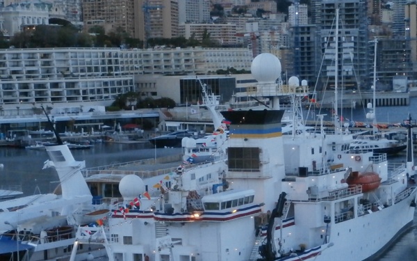 USNS HEEZEN HOSTS MONACO IHO RECEPTION