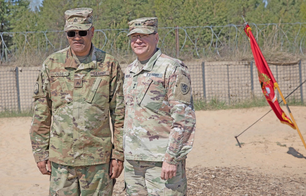 Maj. Gen. Paul Rogers Visits Soldiers in Latvia