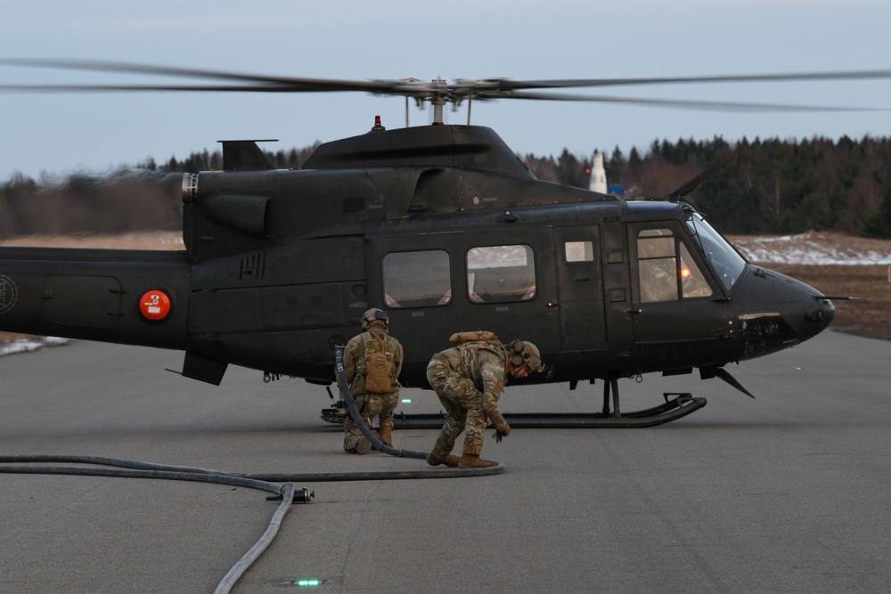 Team Mildenhall completes FARP with Norwegian Counterparts