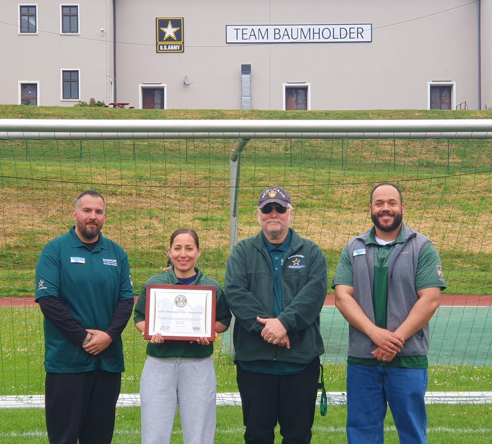 Baumholder CYS wins prestigious award, demonstrates superior commitment to quality, safety