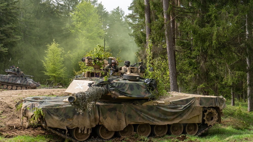 Multinational Forces Train with OPFOR During Combined Resolve 18