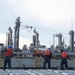 USS Normandy Conducts a Replenishment-at-Sea