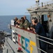 USS Normandy Conducts a Replenishment-at-Sea