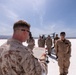 Three Marines assigned to VMM-364 (REIN) ‘Purple Foxes’ were promoted and one re-enlisted during a ceremony on Lake Assal, Djibouti.