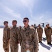 Three Marines assigned to VMM-364 (REIN) ‘Purple Foxes’ were promoted and one re-enlisted during a ceremony on Lake Assal, Djibouti.