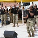 U.S. Army Soldiers assigned to U.S. Army Europe and Africa Band and Chorus sing at a concert