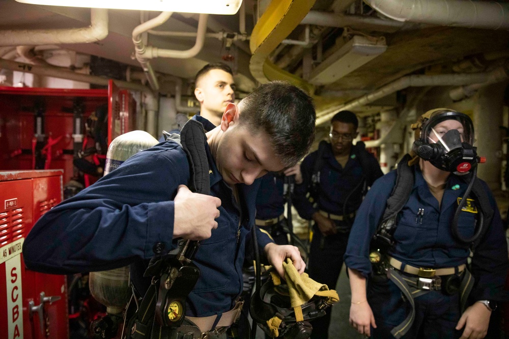 USS Normandy Daily Operations