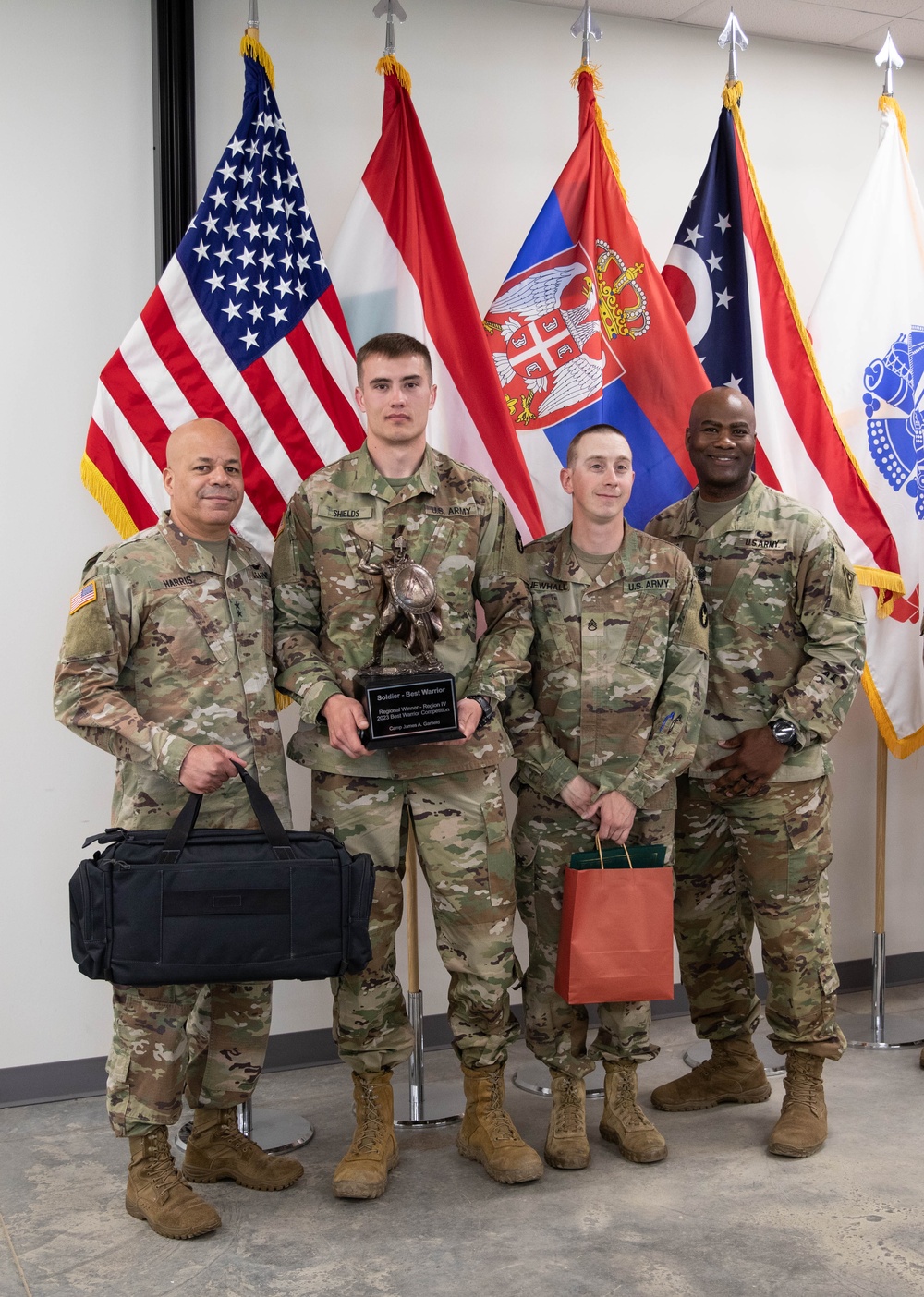 Iowa Army National Guard competes in the 2023 Region IV Best Warrior Competition