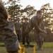 Marines play sports during Mission Rehearsal Exercise 1-23