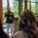 Maj. Godinez retirement ceremony