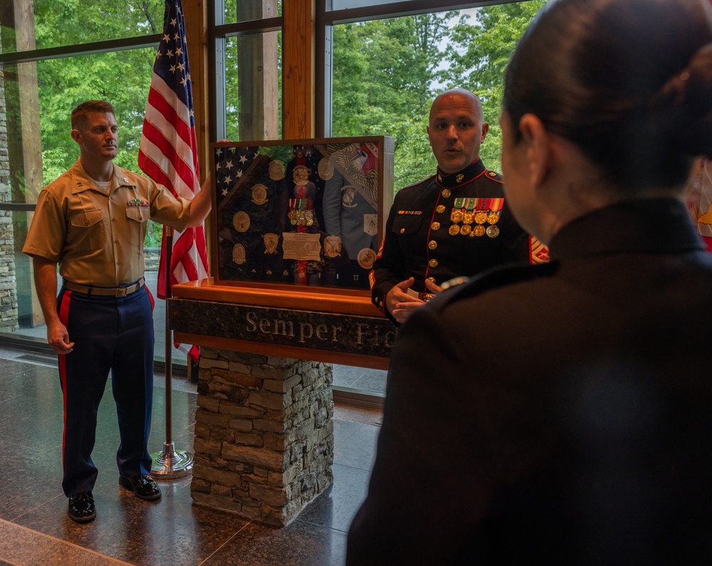 Maj. Godinez retirement ceremony