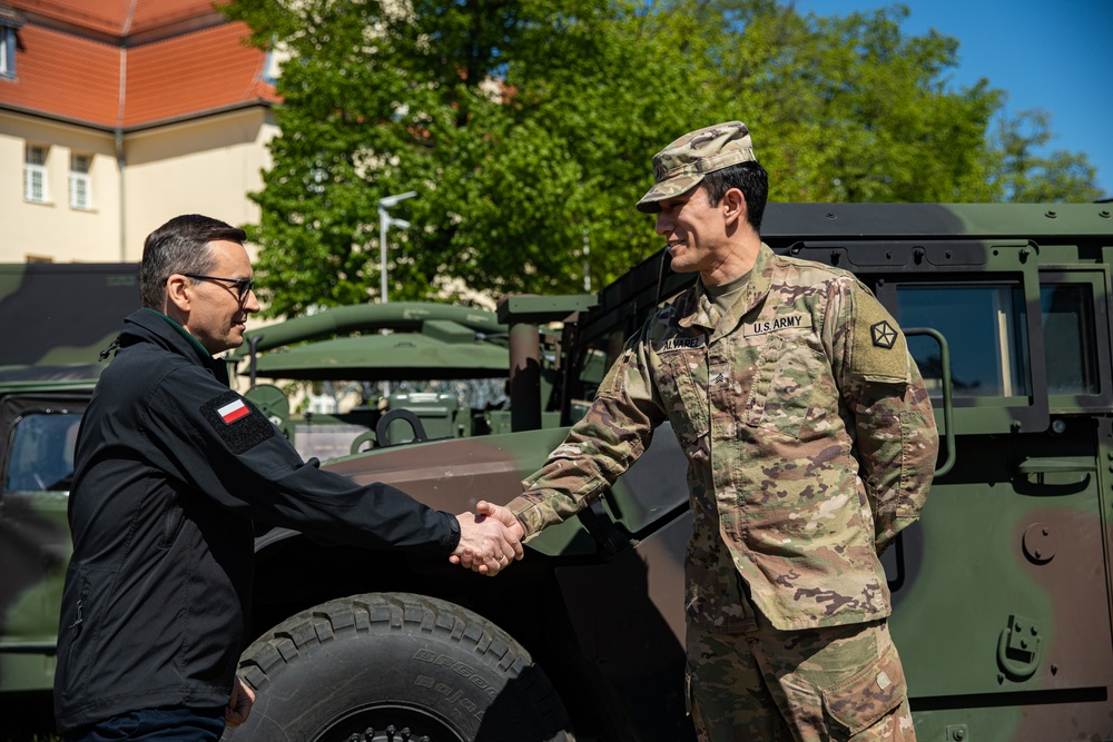 The Prime Minister of The Republic of Poland Visits Camp Kosciuszko