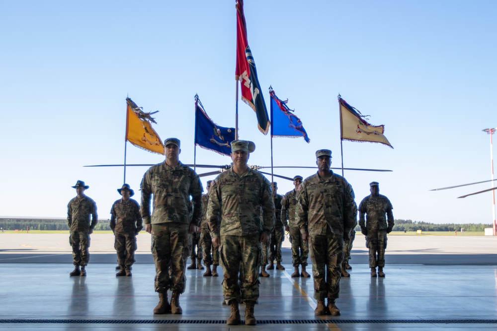 3rd Combat Aviation Brigade Conducts Transfer of Authority Ceremony