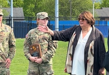 Pa. National Guard Soldier receives prestigious ROTC award