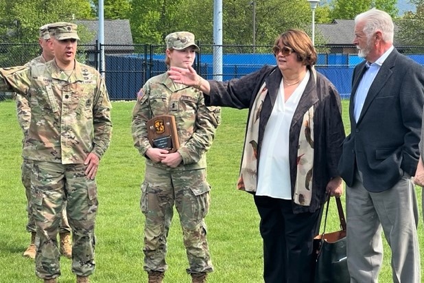 Pa. National Guard Soldier receives prestigious ROTC award