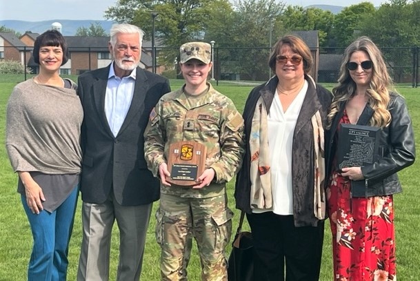 Pa. National Guard Soldier receives prestigious ROTC award