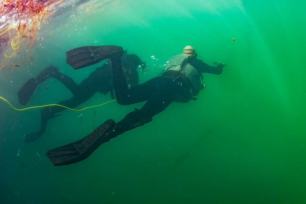 Navy Divers and Navy SEALs Conduct PRODEV Training