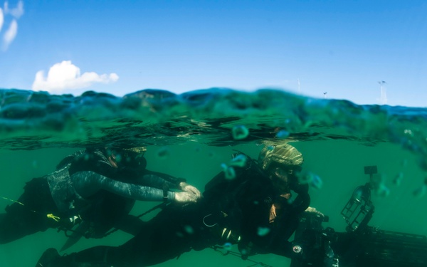 Navy Divers and Navy SEALs Conduct PRODEV Training