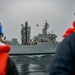 USS Oscar Austin (DDG 79) conducts replenishment-at-sea with Spanish Navy replenishment oiler Patiño (A 14) during exercise Formidable Shield 2023