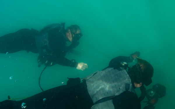 Navy Divers and Navy SEALs Conduct PRODEV Training