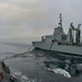 USS Oscar Austin (DDG 79) conducts replenishment-at-sea with the Spanish Navy replenishment oiler Patiño (A 14) during exercise Formidable Shield 2023