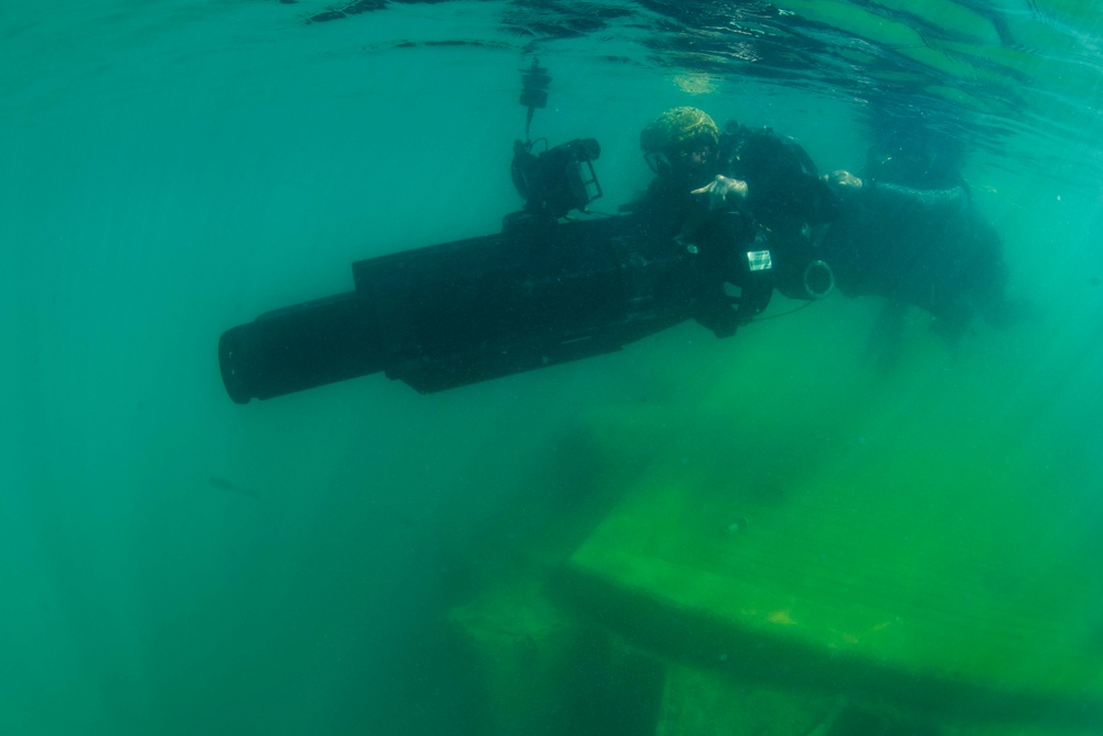 Navy Divers and Navy SEALs Conduct PRODEV Training