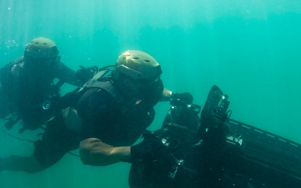 Navy Divers and Navy SEALs Conduct PRODEV Training