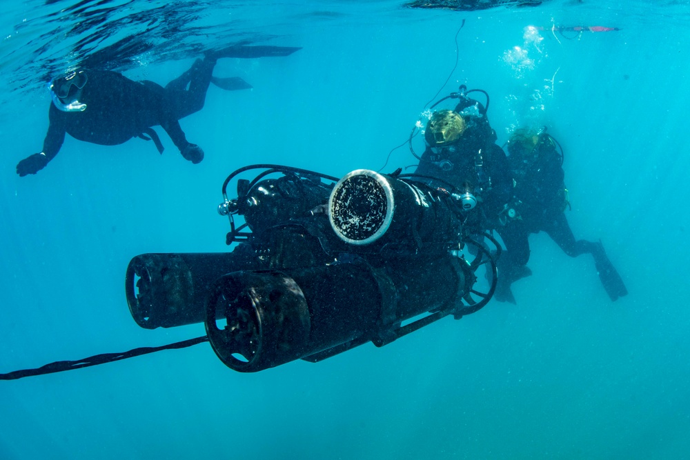 Navy Divers and Navy SEALs Conduct PRODEV Training