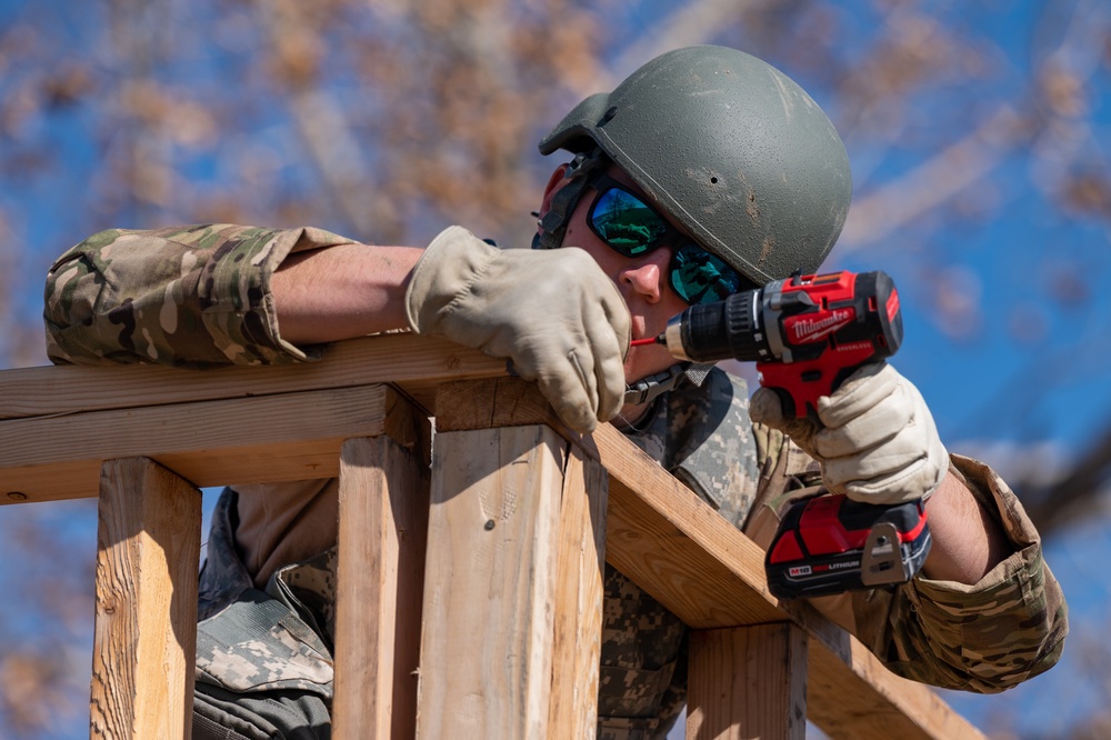 819th RED HORSE Squadron conducts annual exercise