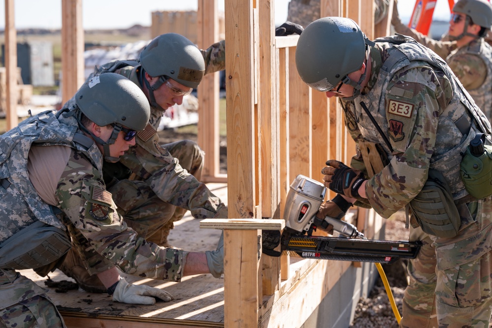 819th RED HORSE Squadron conducts annual exercise