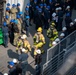 USS Arlington completes 8010 fire drill