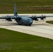 Dyess welcomes C-130J with external fuel tank