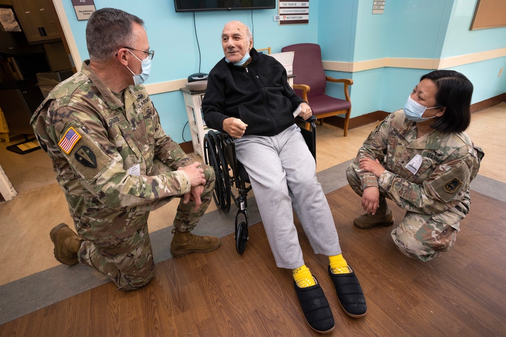 New Jersey TAG and CSM visit Menlo Park nurses and residents