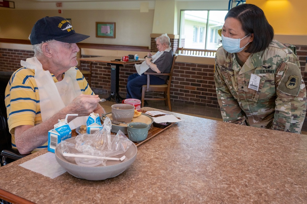 New Jersey TAG and CSM visit Menlo Park nurses and residents