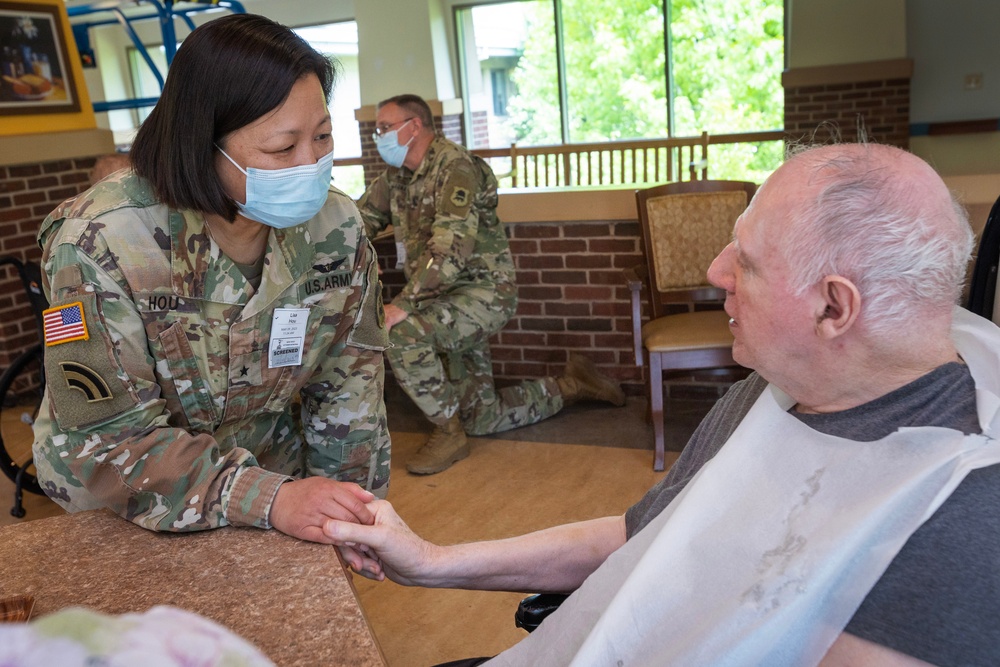 New Jersey TAG and CSM visit Menlo Park nurses and residents