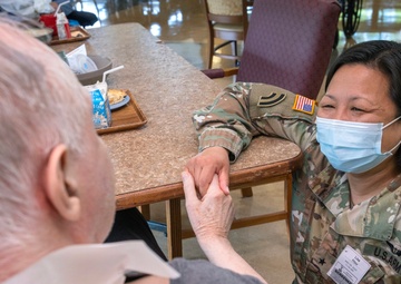 New Jersey TAG and CSM visit Menlo Park nurses and residents
